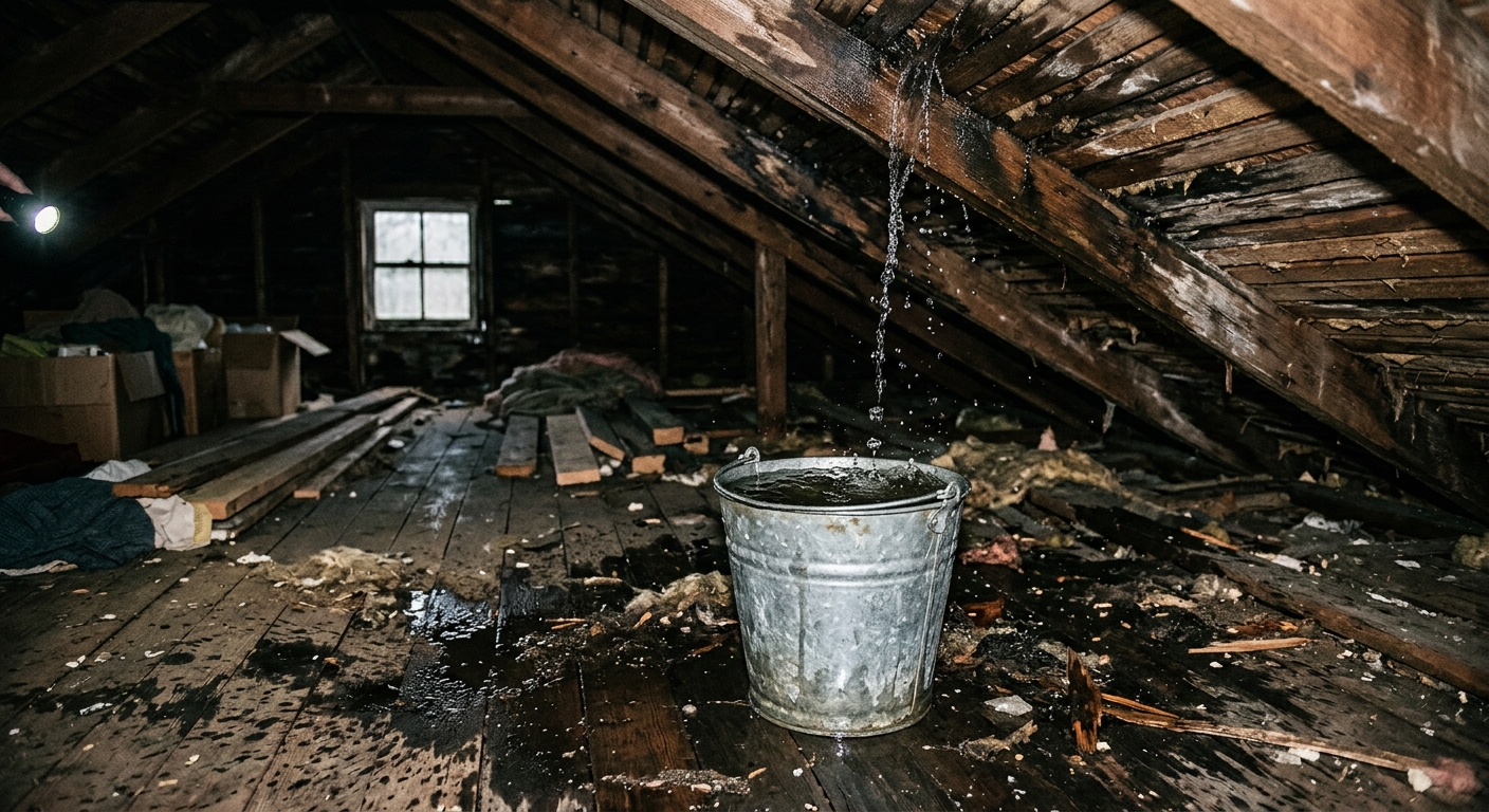 Dégâts des eaux urgence toiture